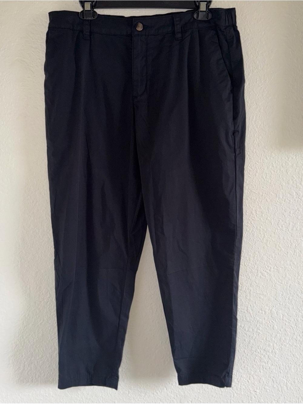 Pact Women’s Organic Cotton Boulevard Brushed Twill Chino Pants Black L - Picture 4 of 7